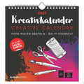 Bastelkalender M 2027, 21 x 22 cm, 1M/1S, schwarz ALPHA 155601 ALPHA 155601 21x22cm