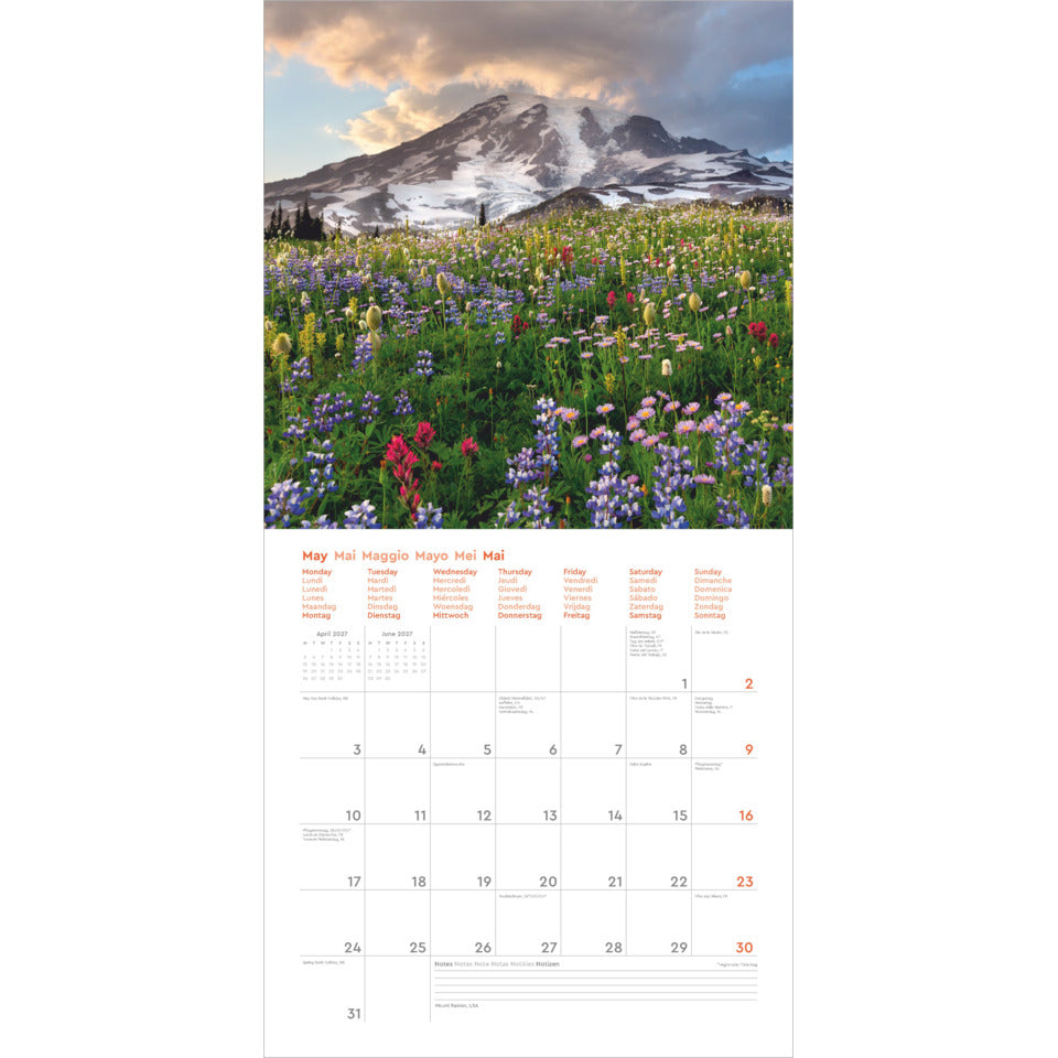 Bildkalender Jahreszeiten 2027, 30 x 30 cm, 1M/1S KUNTH 761555 KUNTH 761555 30x30cm
