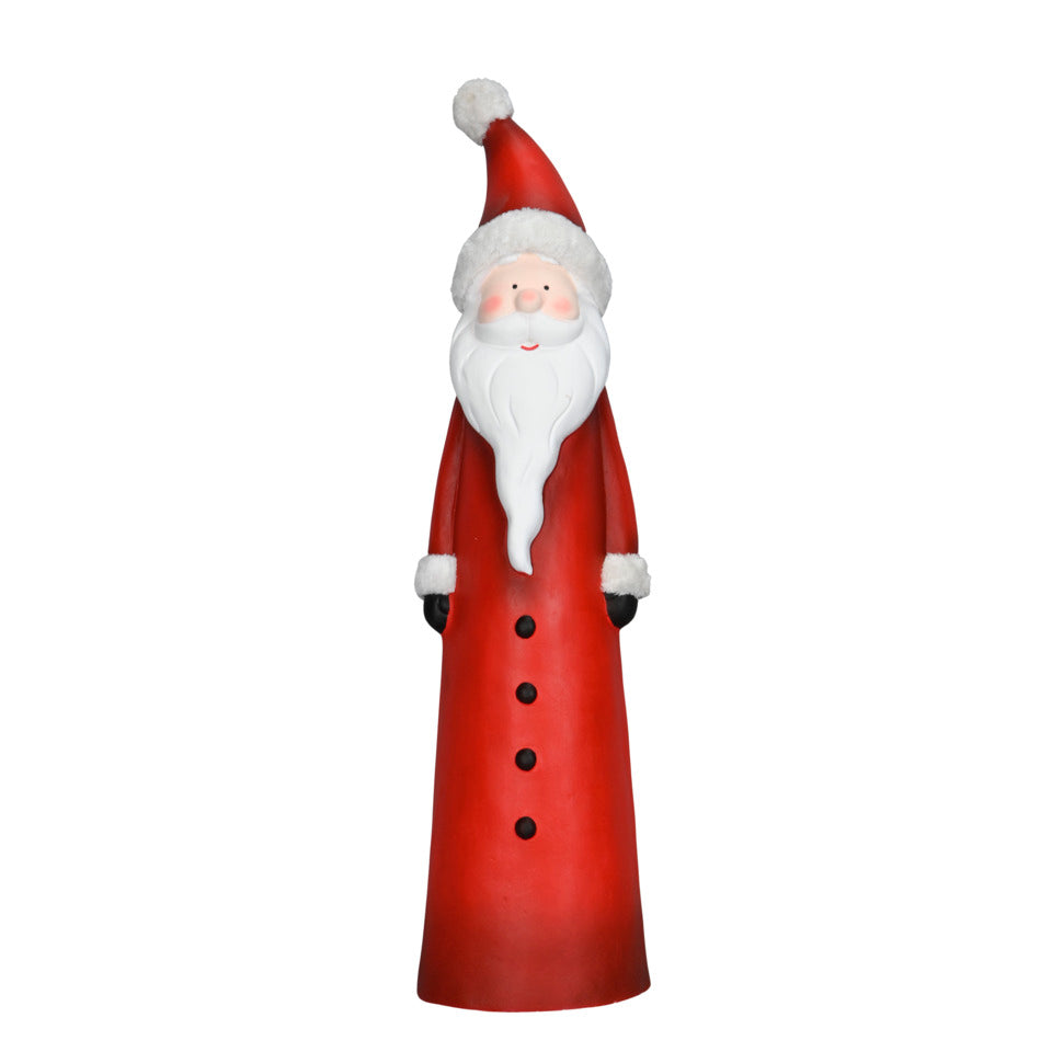 Weihnachtsmann, 18 x 18 x 72 cm rot/weiß POSIWIO 690654072449