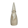 Weihnachtsfigur Wichtel, 6 x 6,5 x 19 cm, Porzellan, creme/braun POSIWIO 690852019145