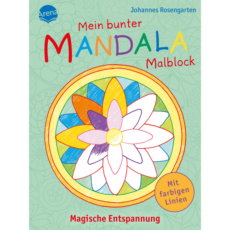 Malblock Mandala Magische Entspannung Set ARENA 18599-6 ARENA 18599-6 Set