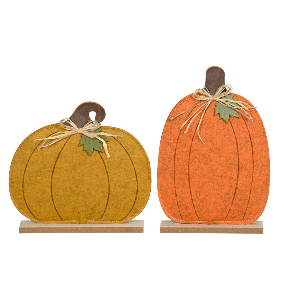 Herbstdeko Kürbis, 2 Modelle, Polyester, sortiert POSIWIO 690245024994 POSIWIO 690245024994 21x4xH19,5cm