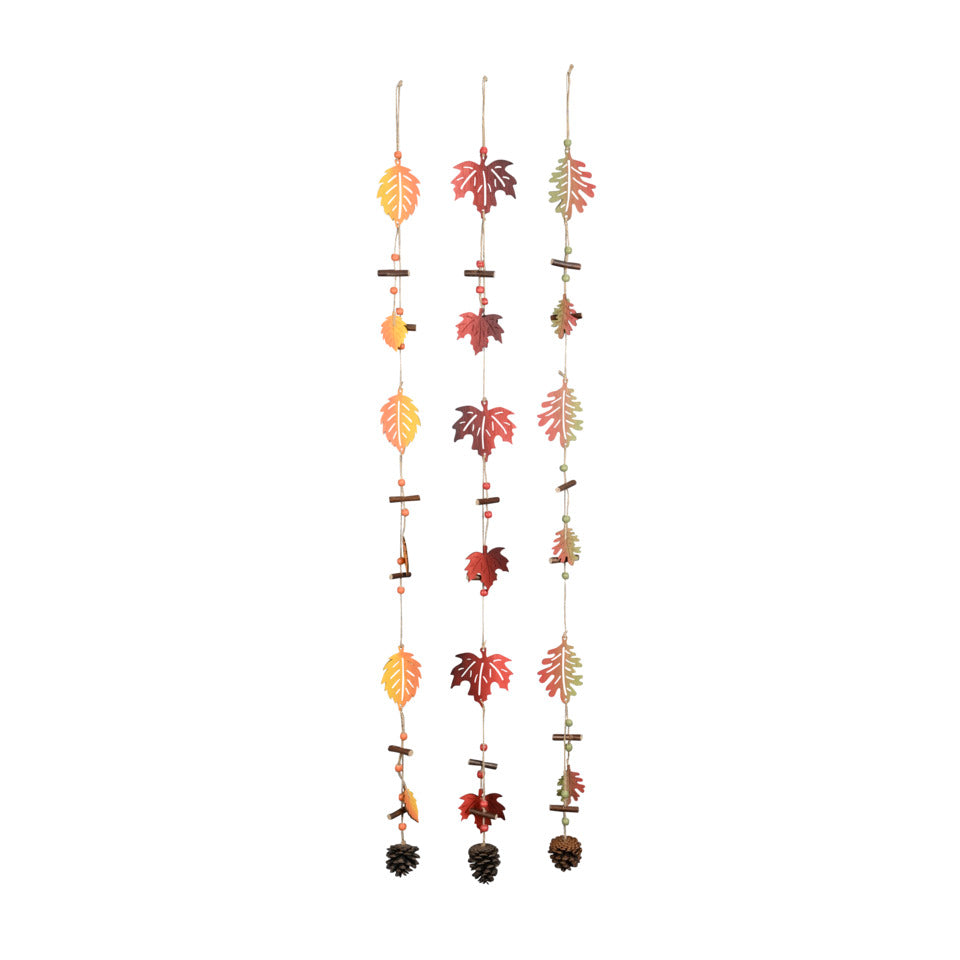 Girlande Blätter, 8 x 4,5 x 54 cm, 3 Stück, sortiert POSIWIO 690205000998 POSIWIO 690205000998 Herbst