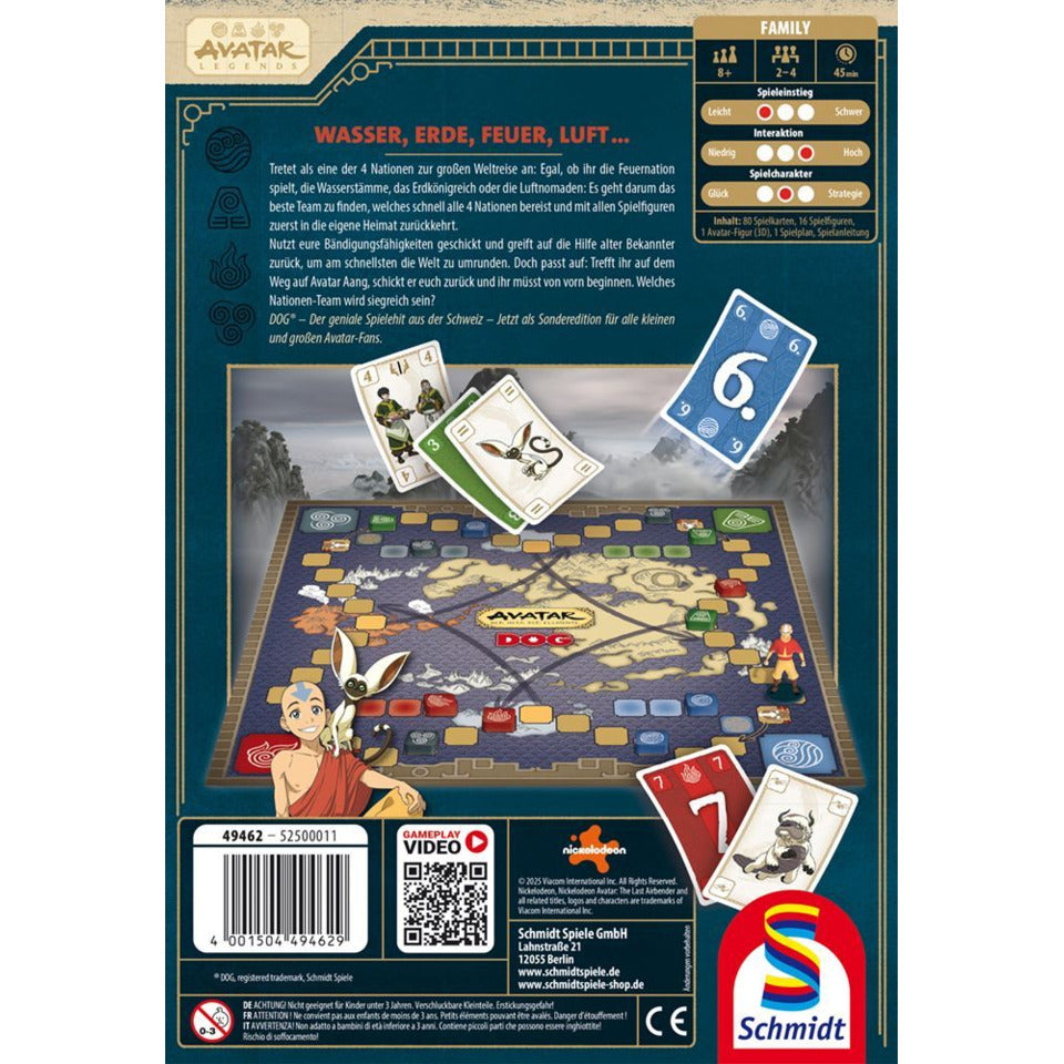 Familienspiel, DOG® Avatar der Herr der Elemente SCHMIDT 49462