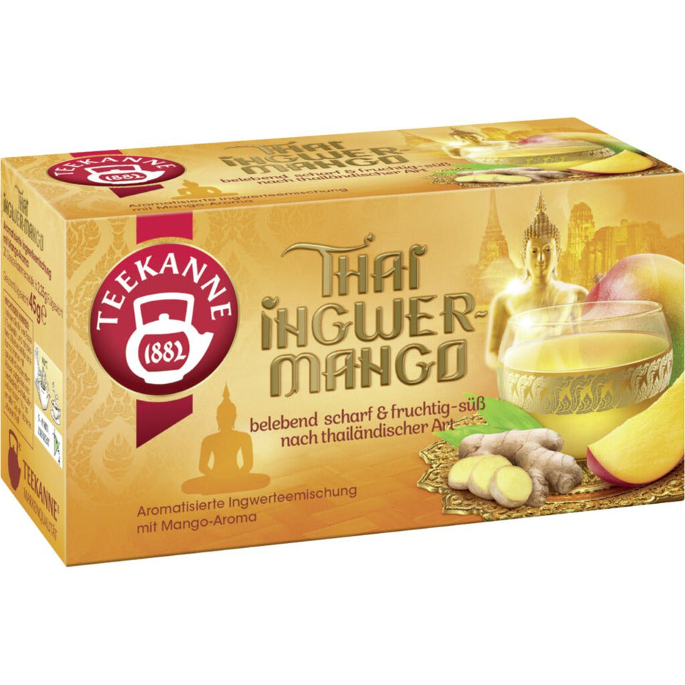 Teekanne Ländertee Thai Ingwer-Mango 20 x 2,25g TEEKANNE 4009300072638