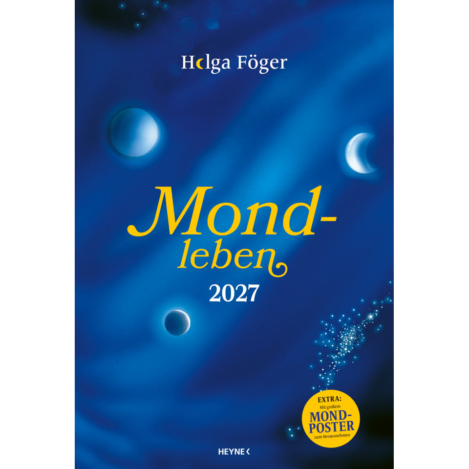 Bildkalender Mondleben Helga Föger, 33 x 48,5 cm HEYNE 23973 HEYNE 23973 Mondleben Föger