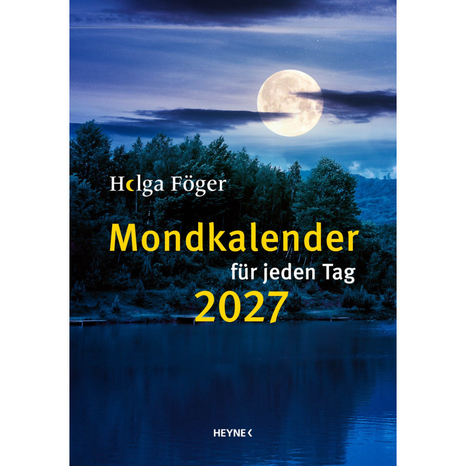 Abreißkalender Mond, 13 x 21,5 cm HEYNE 23970 HEYNE 23970 Mondkalender Föger