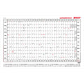 Wandkalender Jahresübersicht 2027, 60 x 42 cm, 1J/1S GÜSS 4V GÜSS 4V Jahresübersicht 60x42cm