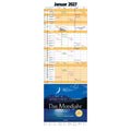 Familienkalender Mondjahr 2027, 24,5 x 69 cm, 5 Spalten MOSAIK 39533 MOSAIK 39533  Mondjahr 5spalten