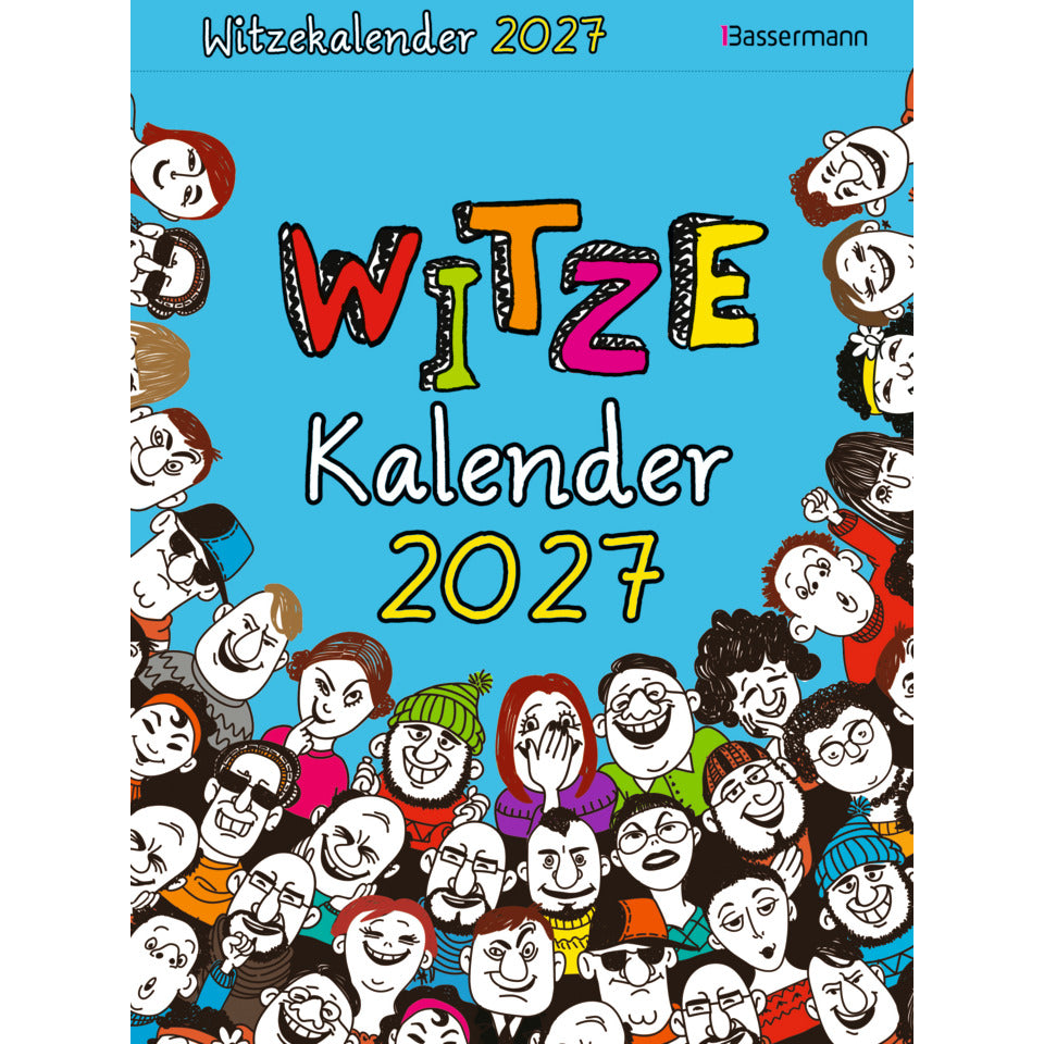 Abreißkalender Witze 2027, 16,5 x 22 cm BASSERMANN 15340 BASSERMANN 15340 Witze-Kalender