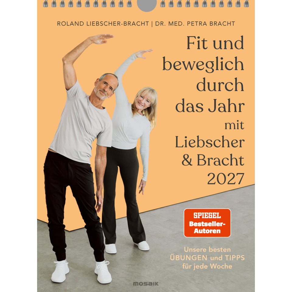 Wochenkalender Fit und beweglich 2027, 22 x 29,5 cm MOSAIK 39544