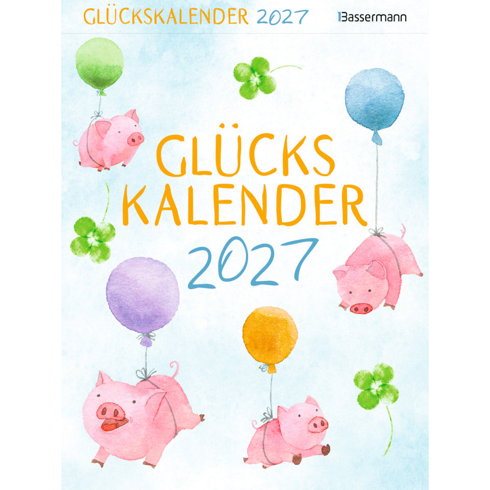 Glückskalender 2027, 16,5 x 22 cm BASSERMANN 15342