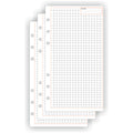 Ersatzeinlage Medium, A6, kariert, 50 Blatt BIND 2610 BIND B-2610 50BL Papier