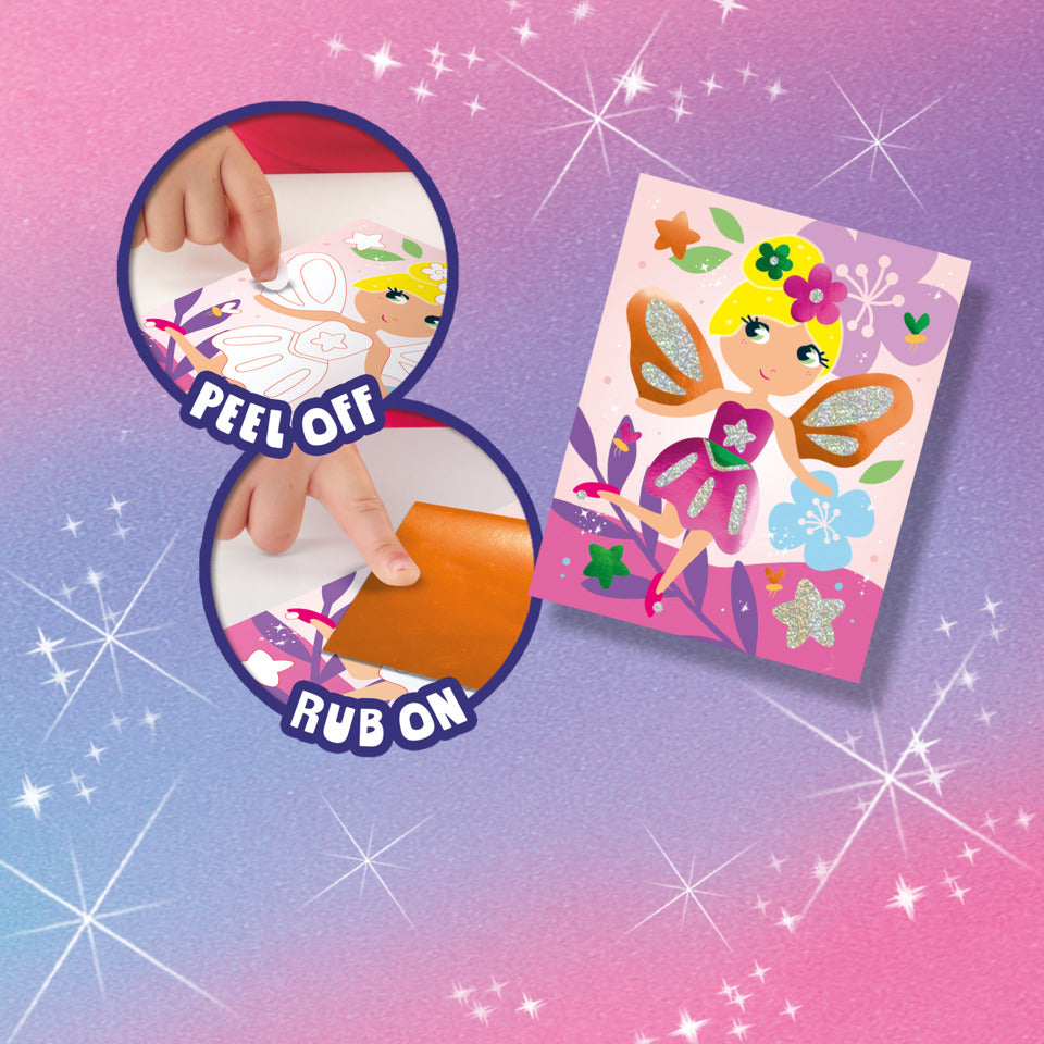 Bastelset Foil art - Fairyland friends SES 14301