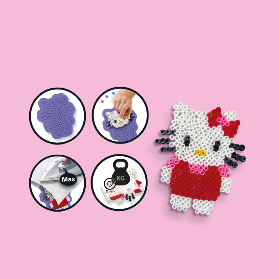Bastelset Hello Kitty Bügelperlen Set SES 14161