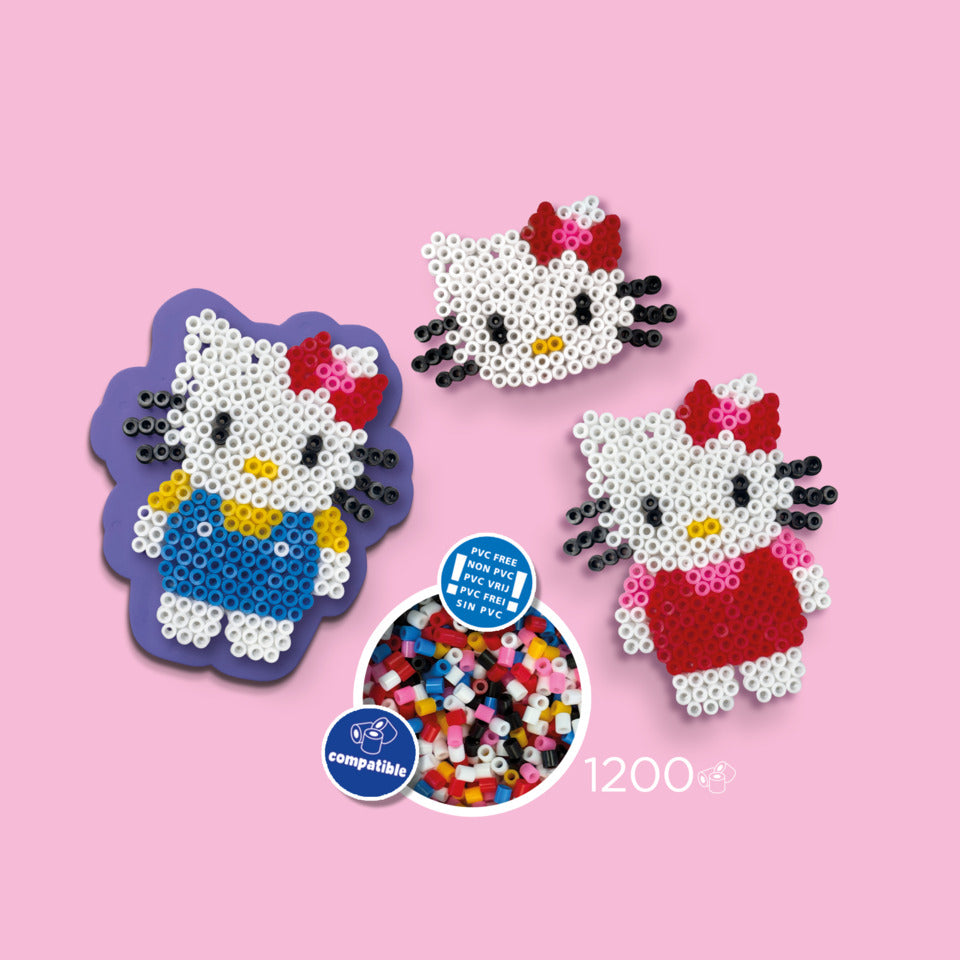 Bastelset Hello Kitty Bügelperlen Set SES 14161
