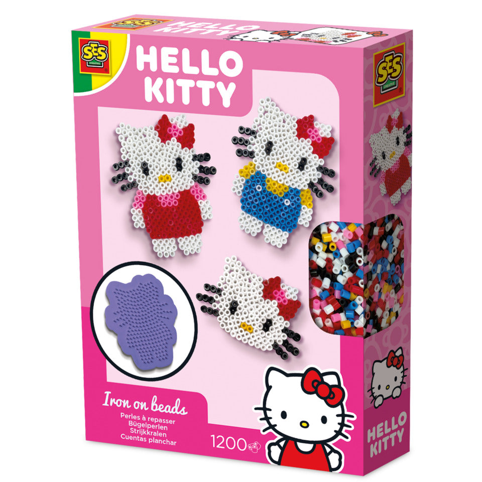 Bastelset Hello Kitty Bügelperlen Set SES 14161