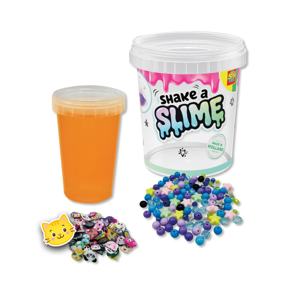 Bastelset Shake-a-Slime - Party Animals 200 g SES 15057
