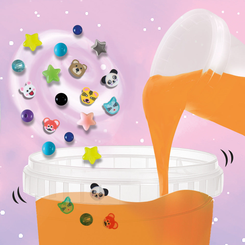 Bastelset Shake-a-Slime - Party Animals 200 g SES 15057