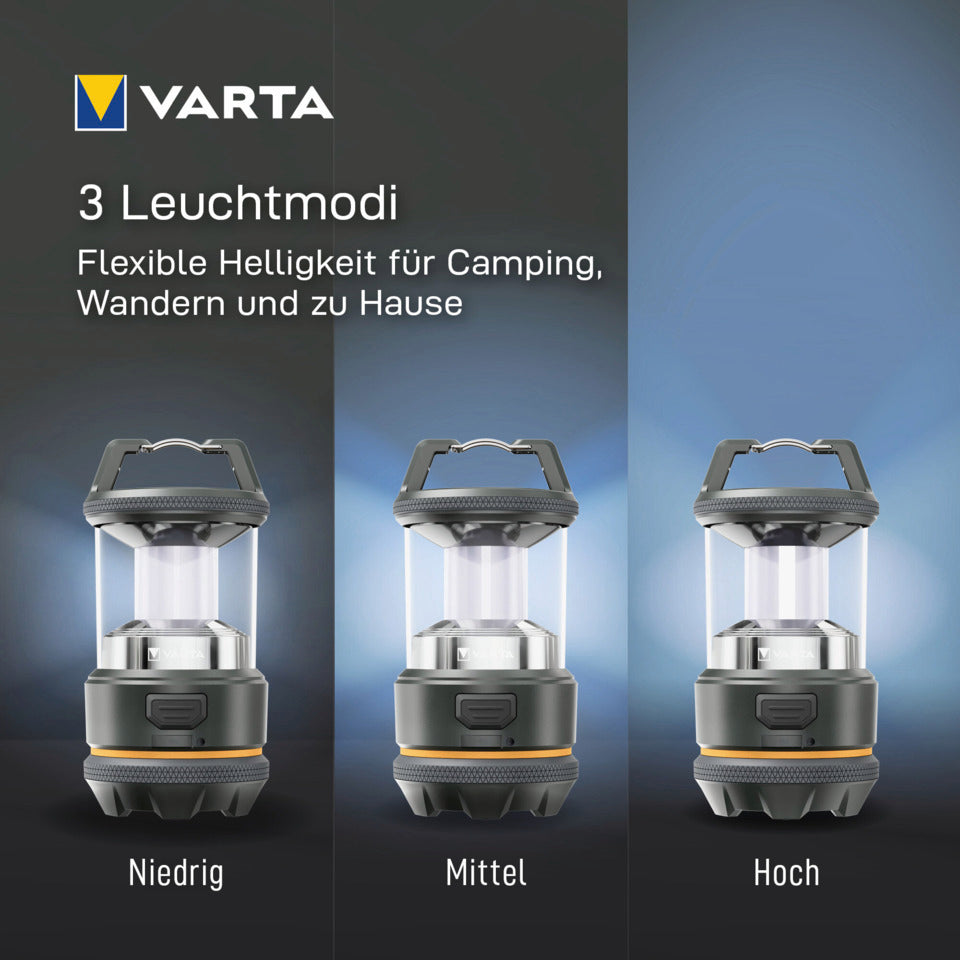 Camping Laterne LED mit Akku, L20R VARTA 17550101111 VARTA 17550101111 L20R