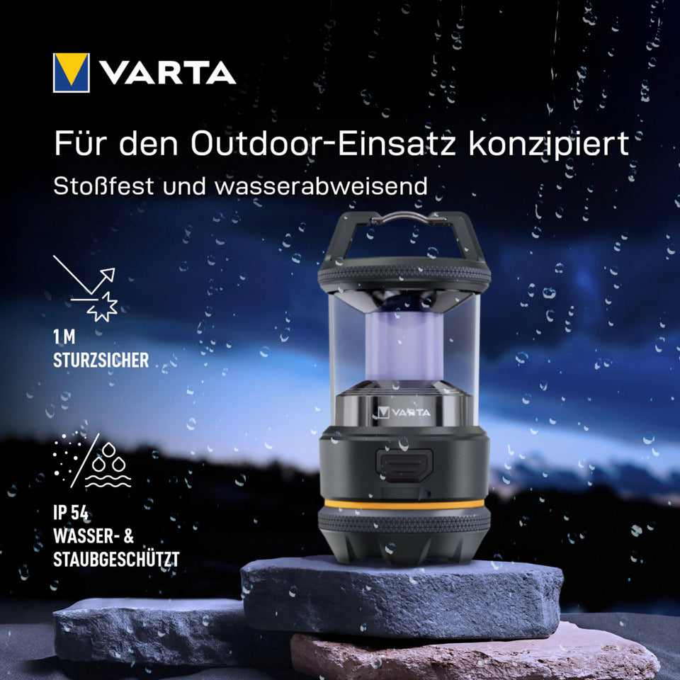 Camping Laterne LED mit Akku, L20R VARTA 17550101111 VARTA 17550101111 L20R