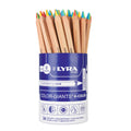 Farbstift Riese, Ø 10 mm, 4-farbig, 36 Stück, sortiert LYRA L3935365