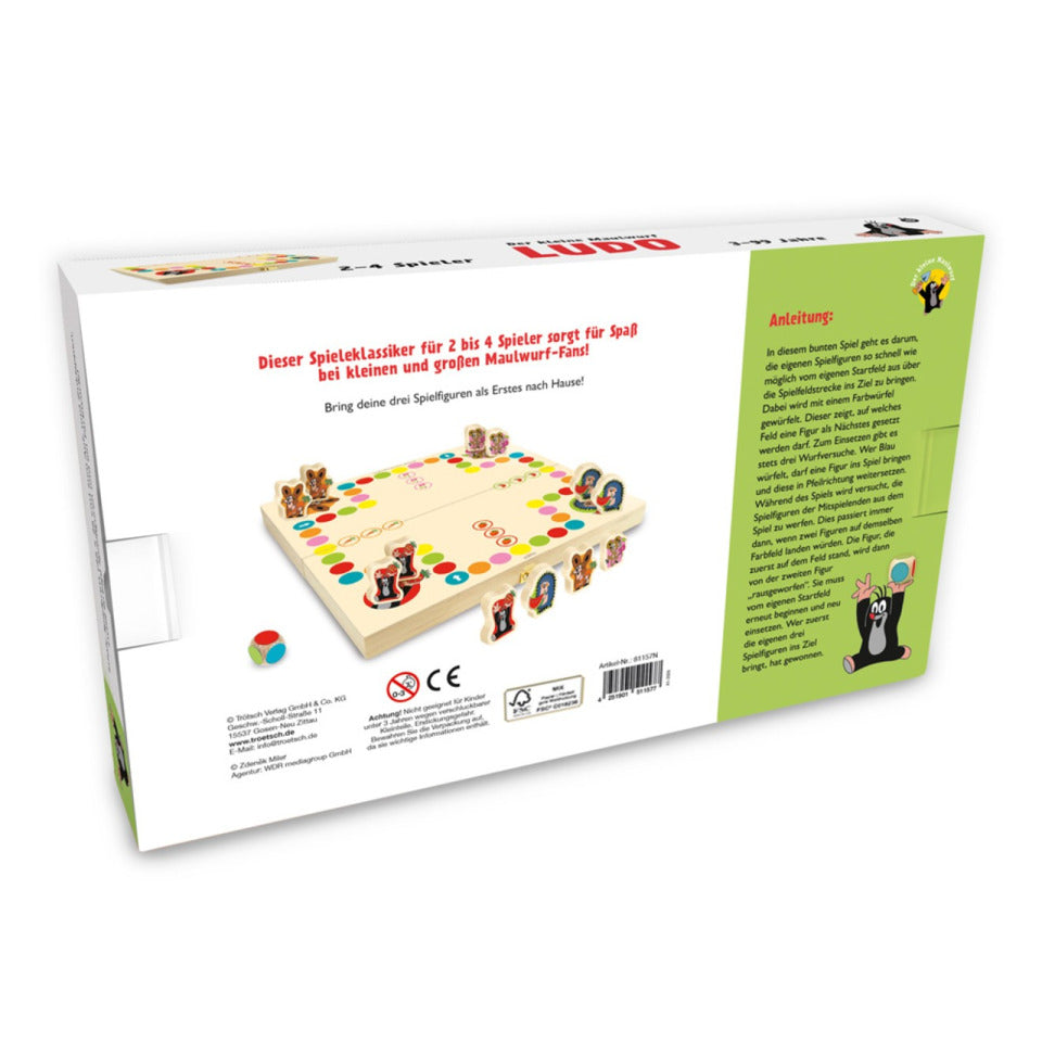 Mitbringspiel Ludo TRÖTSCH 81157N TRÖTSCH 81157N ab 3J.