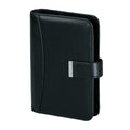 Terminplaner Kompakt, A6, 1W/2S, Kunststoff, schwarz BSB 02-0416 BSB 02-0416 mit Lasche