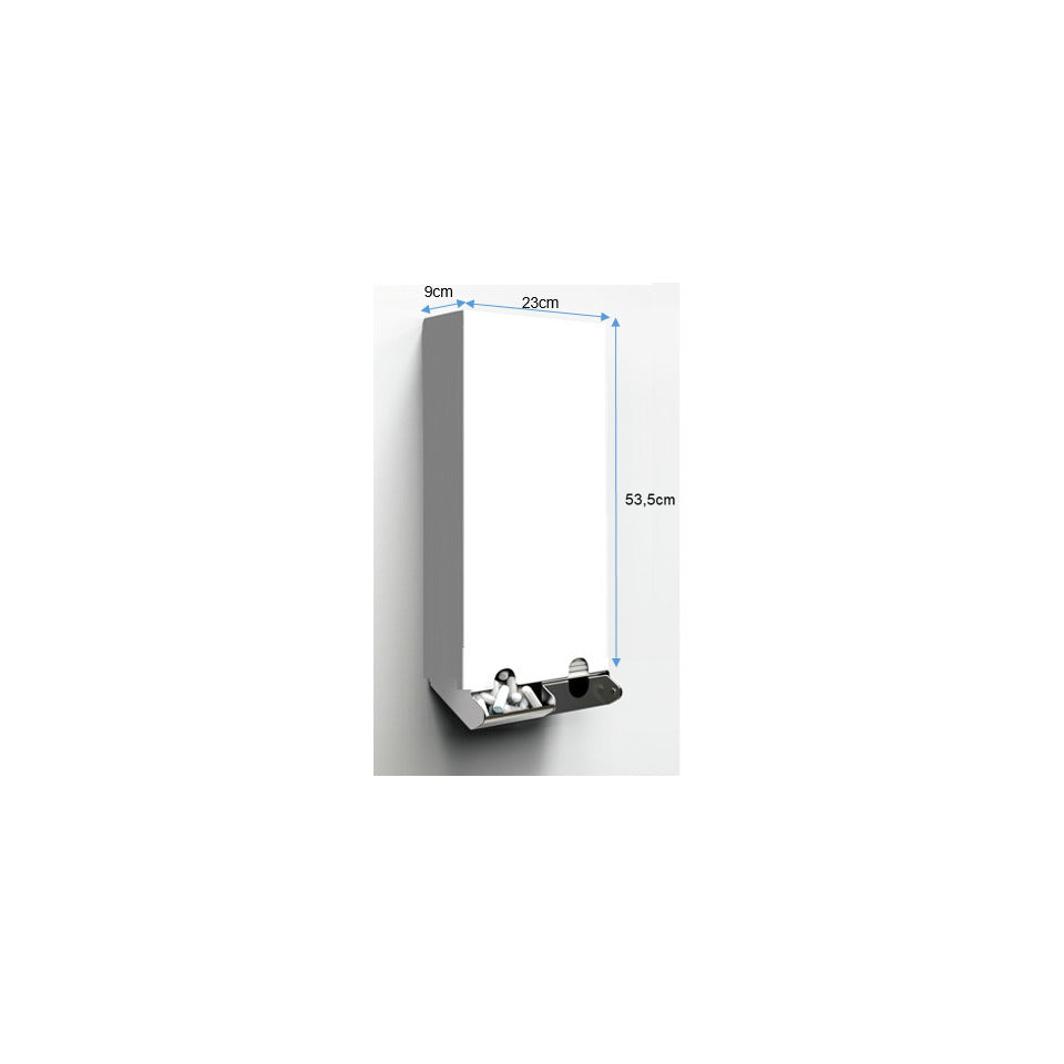 Periodenspender, 53,5 x 23 x 9 cm, weiß  289772 289772 X00990.3.A5.2.4