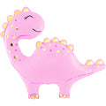 Folienballon Süßer Dino, 85 cm, rosa OAK TREE F614307