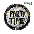 Folienballon Party Time Disco, Ø 46 cm GRABO F26320P