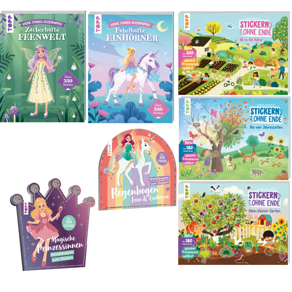 Display Stickerbücher 1-2026, sortiert TOPP 670/32494
