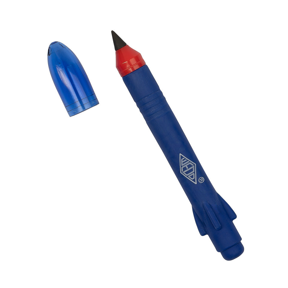 Bleistift Pointy Rakete mit Radierer, blau/türkis WEDO 255 421349 WEDO 255 421349 Thekendisplay