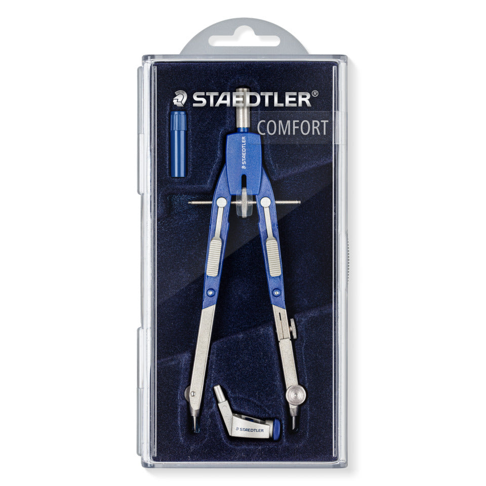 Schnellverstellzirkel Mars® Comfort, 350 mm, 170 mm, im Klappdeckeletui STAEDTLER 552 01 STAEDTLER 55201 Comfort