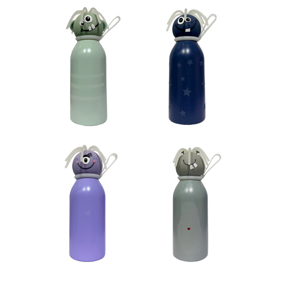 Thermosflasche Monster Gang, 12 Stück LULUBUG 26709 LULUBUG 26709 12Stück