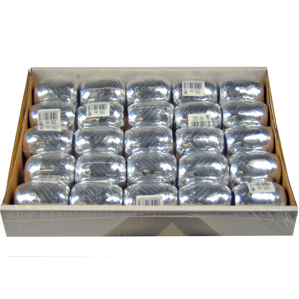 Eiknäuel, 5 mm x 20 m, metallic silber GOLDINA 1042 005 05 2520 GOLDINA 1042 005 05 2520 5mm 20 m