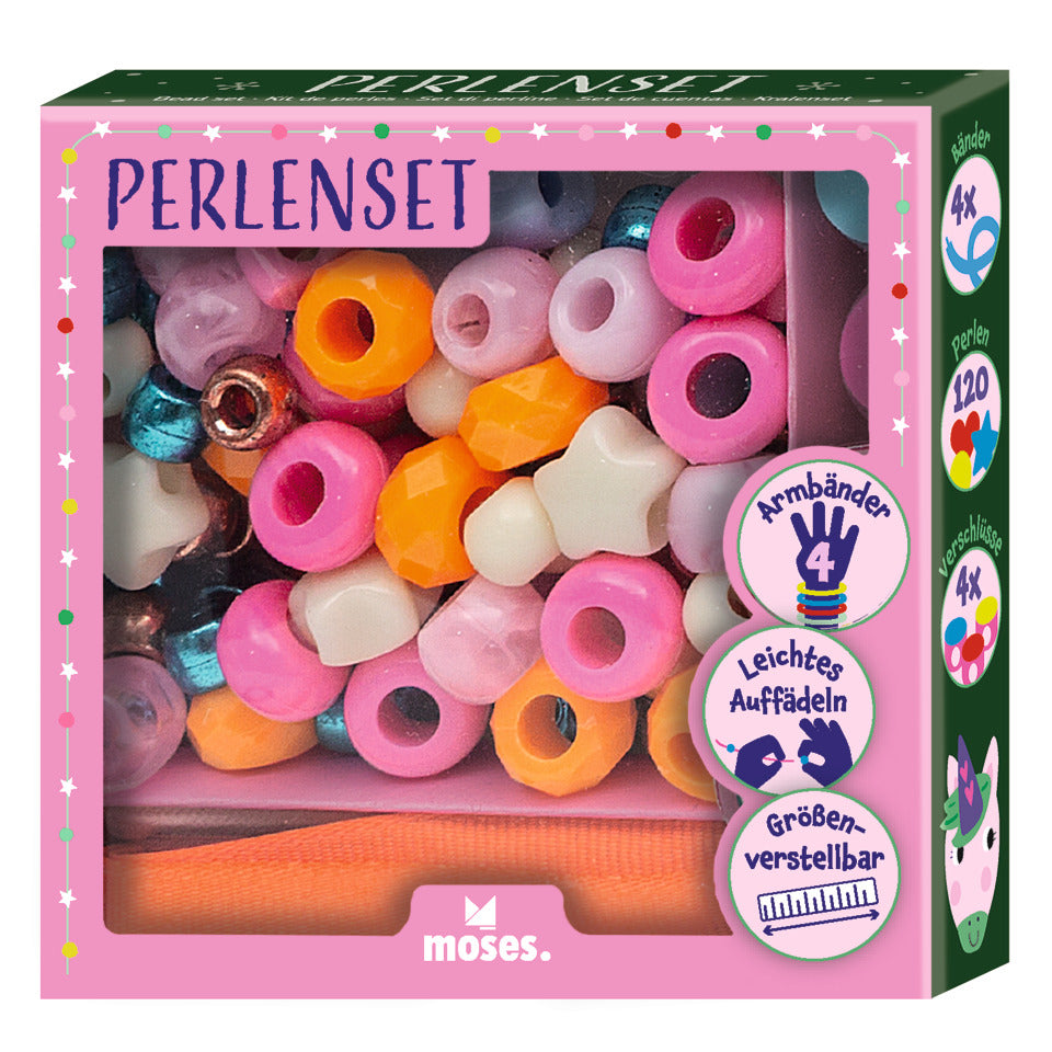 Bastelset Perlenset Winterzauber, sortiert MOSES.VERLAG 16642 MOSES 16642