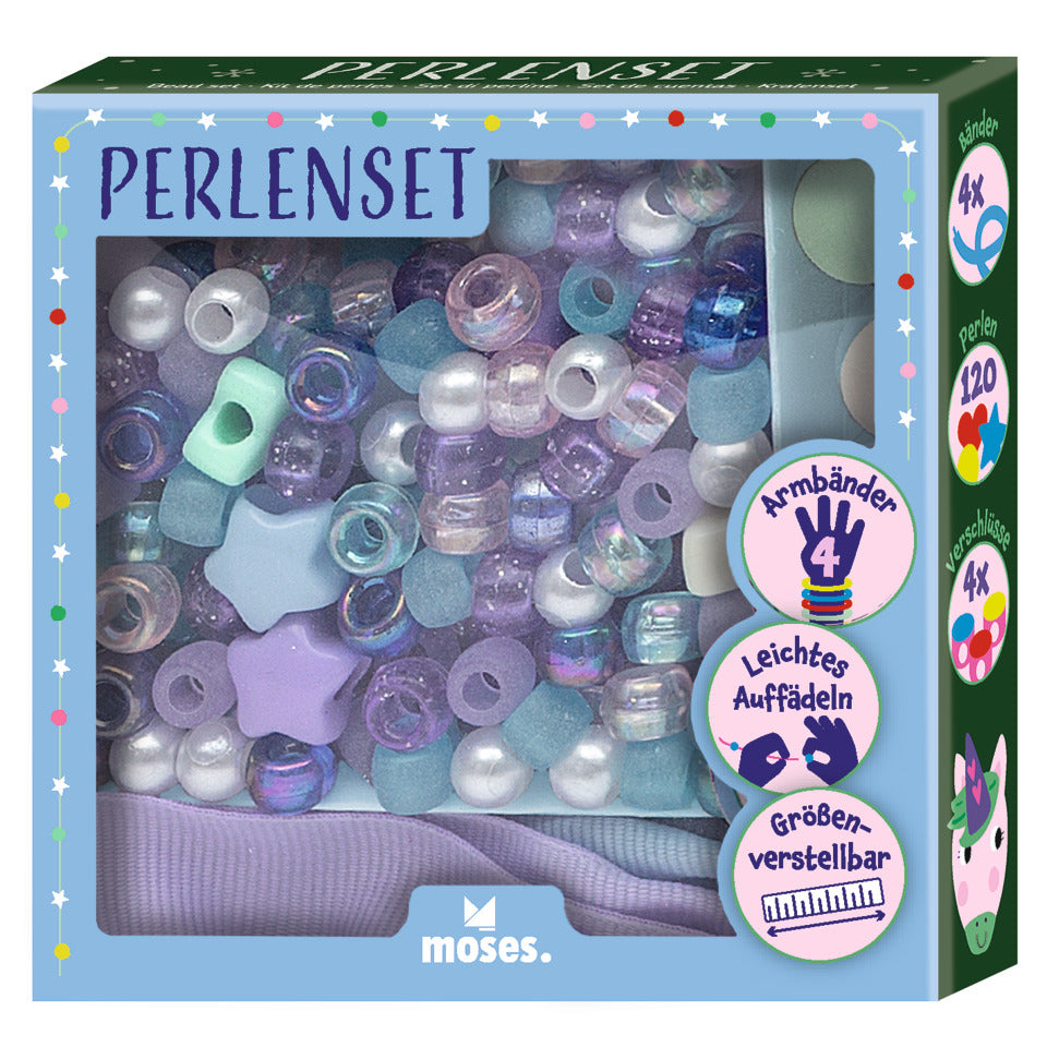 Bastelset Perlenset Winterzauber, sortiert MOSES.VERLAG 16642 MOSES 16642