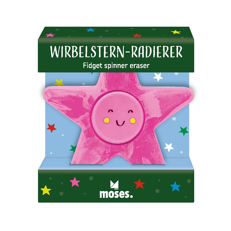 Wirbelstern-Radierer, sortiert MOSES.VERLAG 16649 MOSES 16649