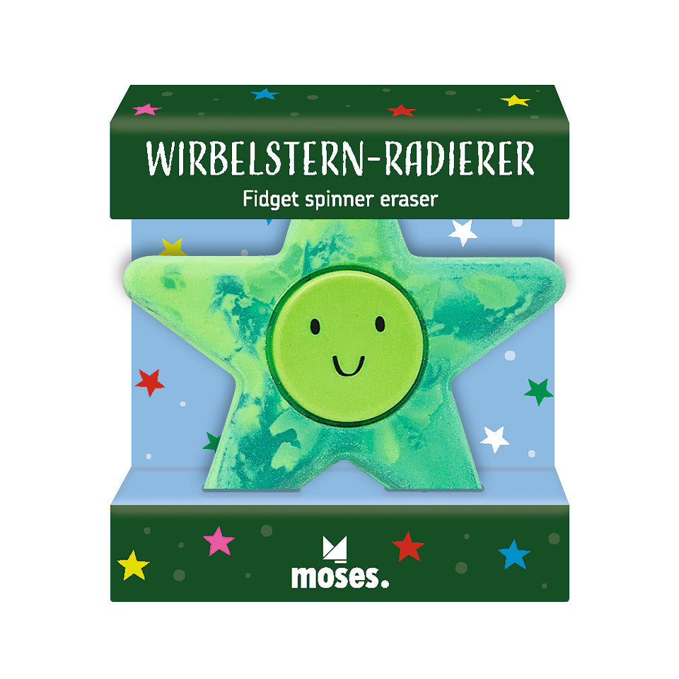 Wirbelstern-Radierer, sortiert MOSES.VERLAG 16649 MOSES 16649