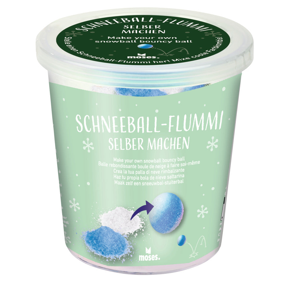 Bastelset Schneeball-Flummi selber machen, sortiert MOSES.VERLAG 16656 MOSES 16656