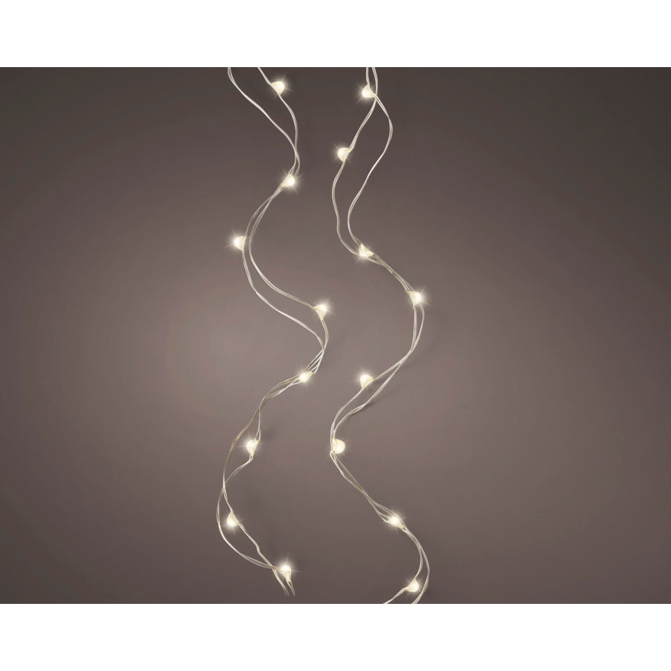 Weihnachts-Strangbeleuchtung, 10 LEDs, 45 cm, warmweiß KAEMINGK 483688
