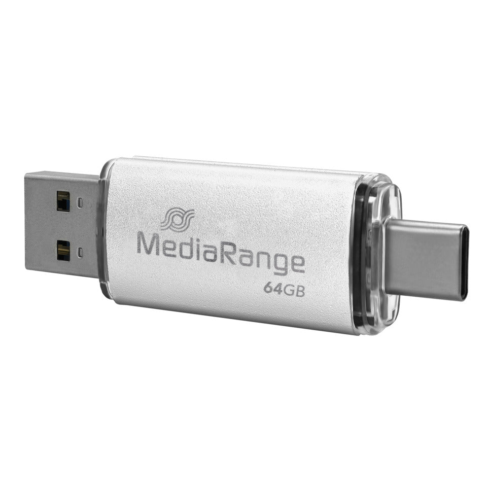 USB Stick 3.1+TypeC 2in1, 64 GB  /00124163 MEDIARANGE MR937