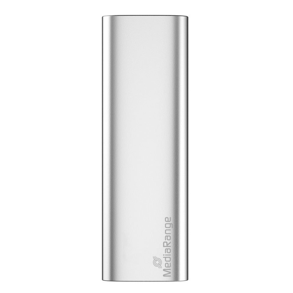 Festplatte extern, 240 GB, SSD, USB-C, silber MEDIARANGE MR1101