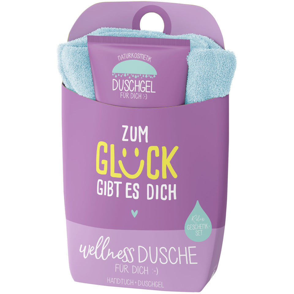 Wellnessdusche Happy Greetings, petrol FÜR DICH 108271