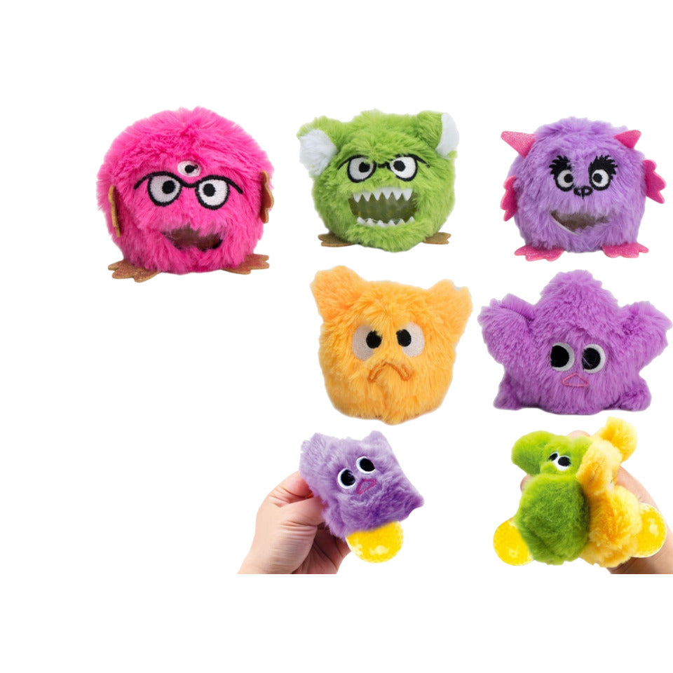 Plüsch Squeeze Freakies, Ø 80 mm, sortiert  5210 FUN UNLIMITED 5210