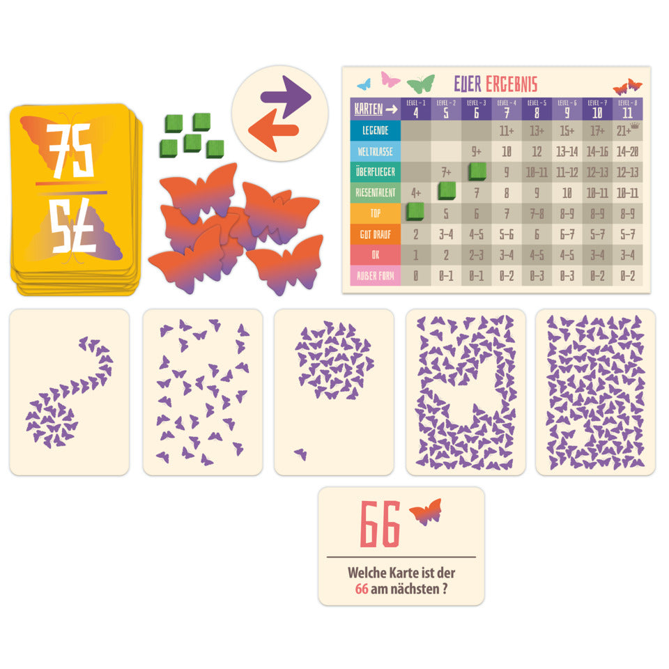 Kartenspiel Schmetterlinge schätzen, ab 8 Jahre ARS EDITION 13829 ARS EDITION 13829 ab 8J.