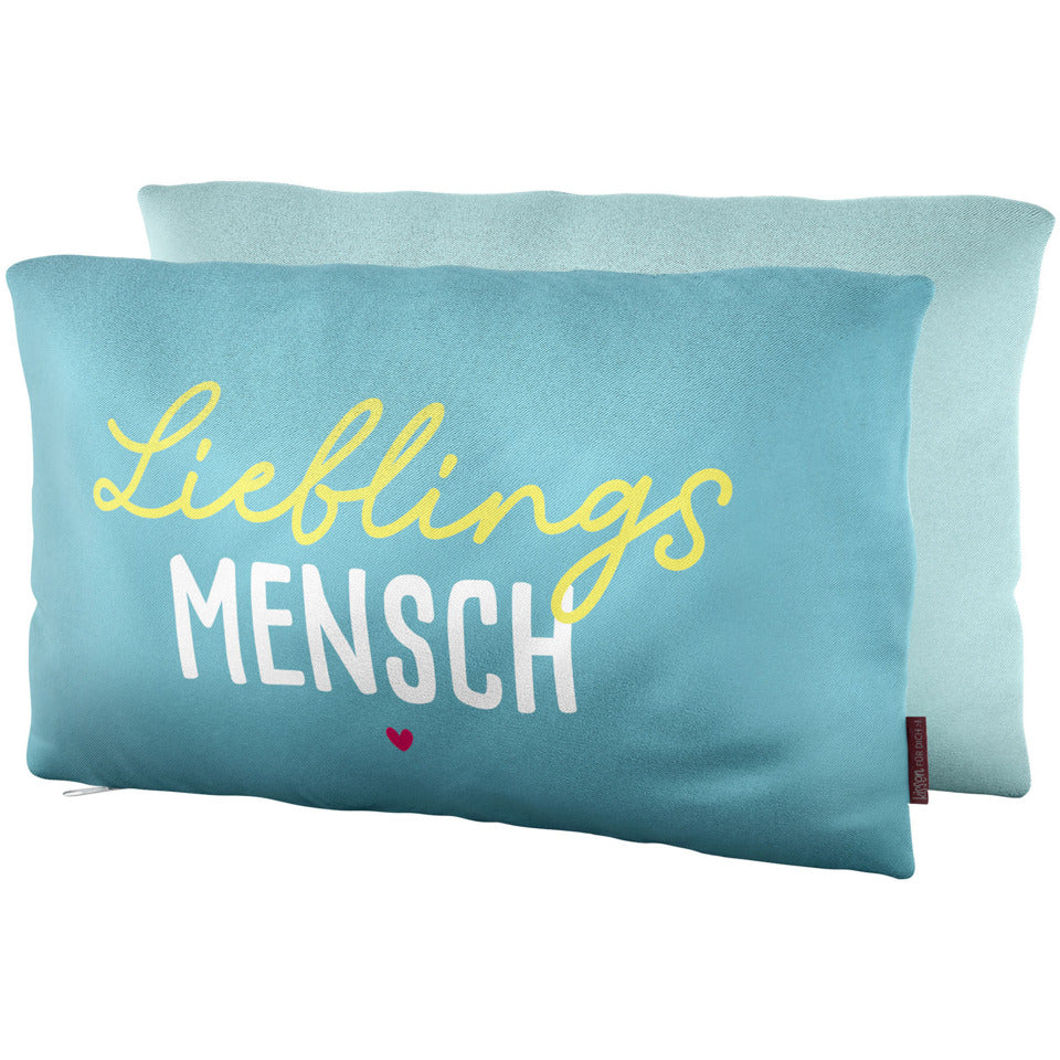 Dekokissen Happy Greetings, 23 x 40 cm, sortiert FÜR DICH 396270 FÜR DICH 396270 23x40cm