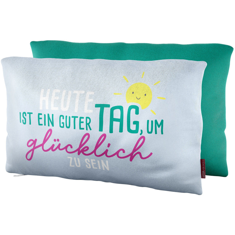 Dekokissen Happy Greetings, 23 x 40 cm, sortiert FÜR DICH 396270 FÜR DICH 396270 23x40cm