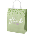 Geschenktragtasche Happy Greetings, 24 x 20 x 8 cm, grün FÜR DICH 991276 FÜR DICH 991276 24x20x8cm